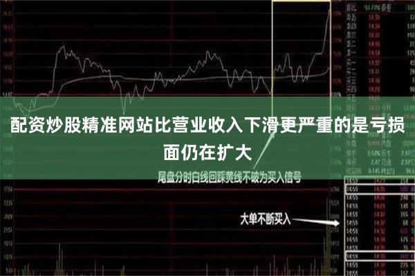 配资炒股精准网站比营业收入下滑更严重的是亏损面仍在扩大